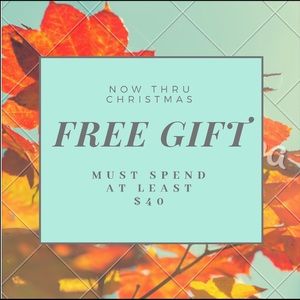 Free gift 🎁 must spend at least $40
